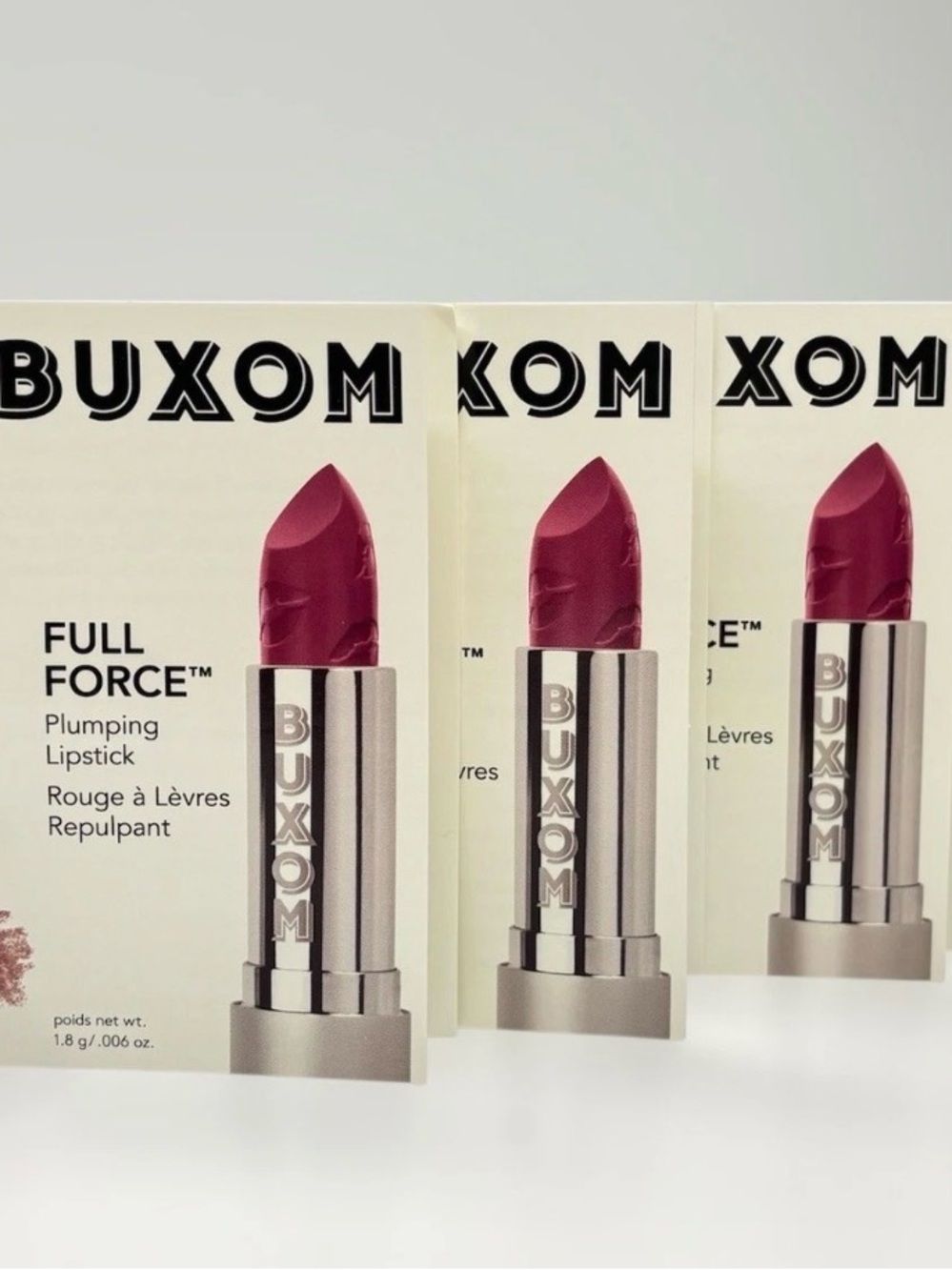 4x BUXOM Full Force Plumping Lipstick — Dolly Dreamer